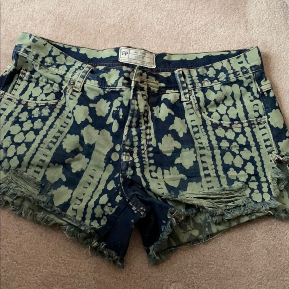 Free people Jean shorts